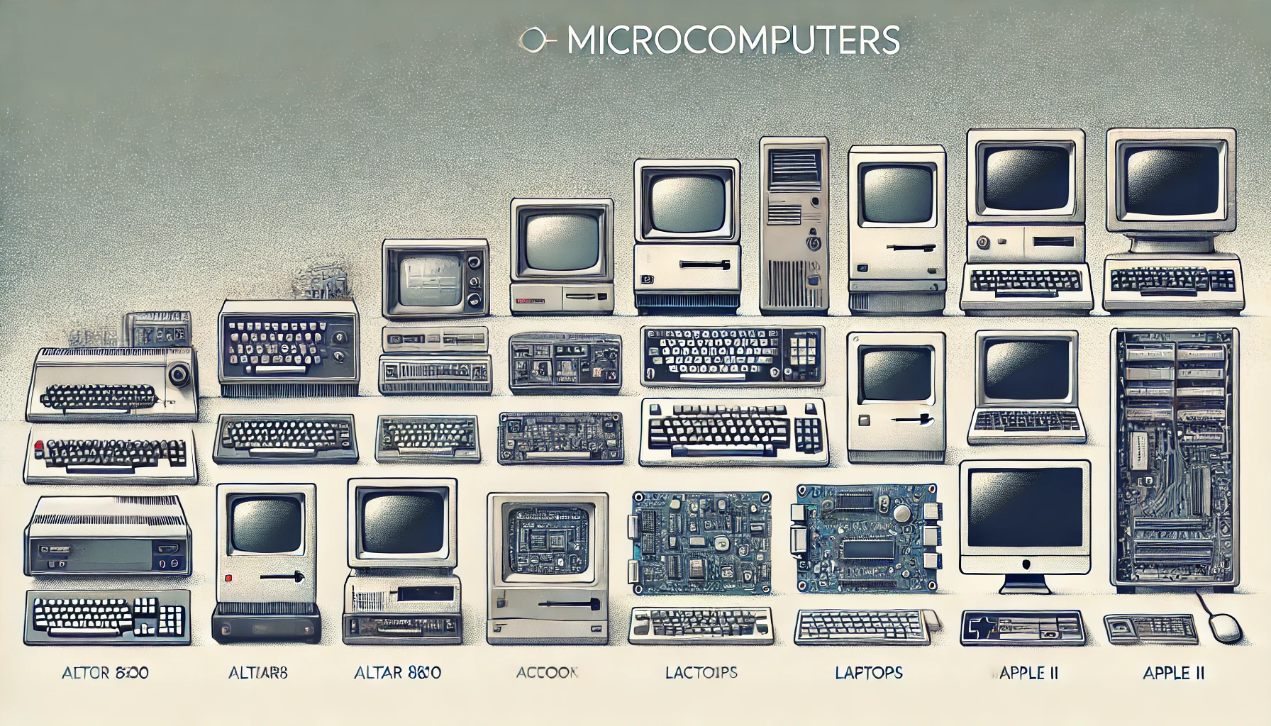 evolution and importanc of microcomputers