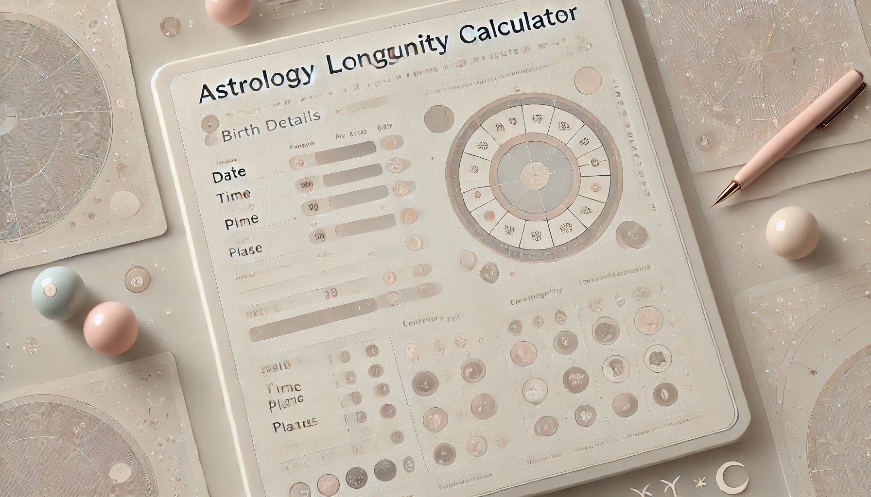 astrology longevit calculator