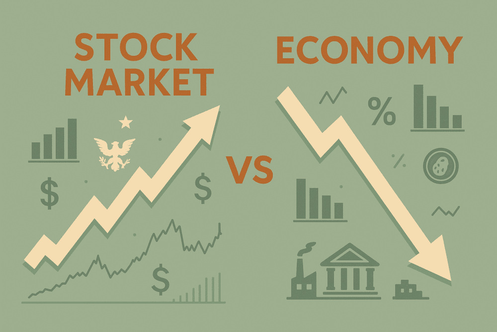 Stock Market vs Consumer Spending Disconnect: Analysis of Economic Divergence
