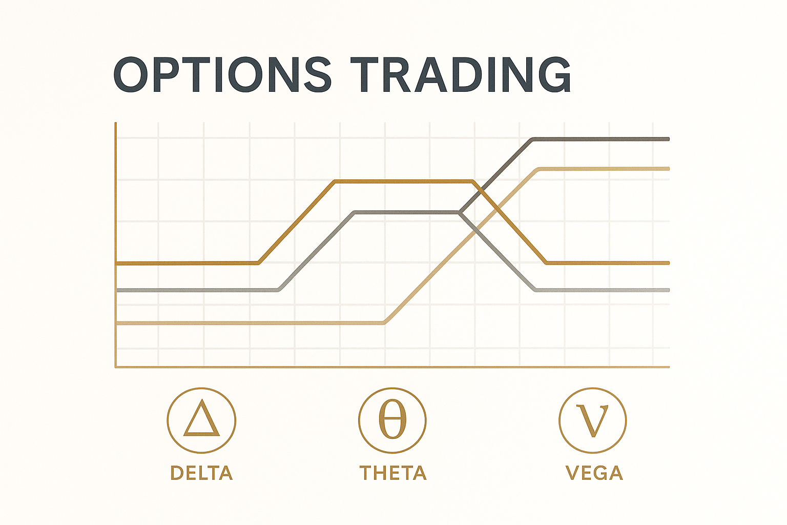 options trading illustration showing layered payoff diagrams for calls and puts