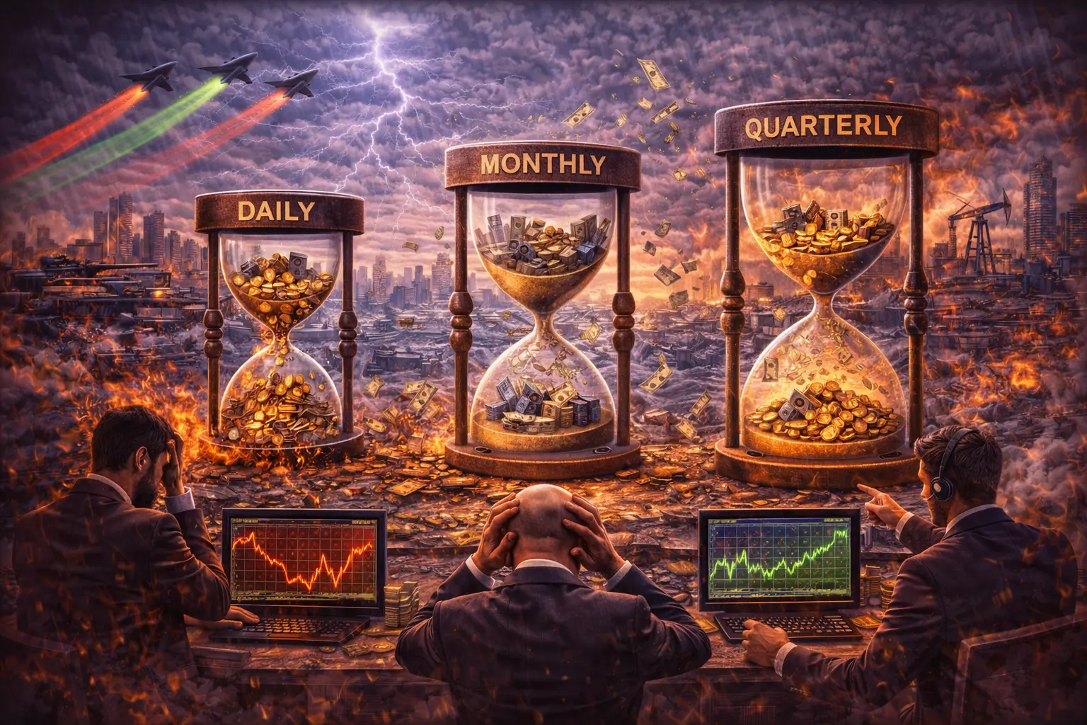 Portfolio Rebalancing Frequency in Volatile Market Phases