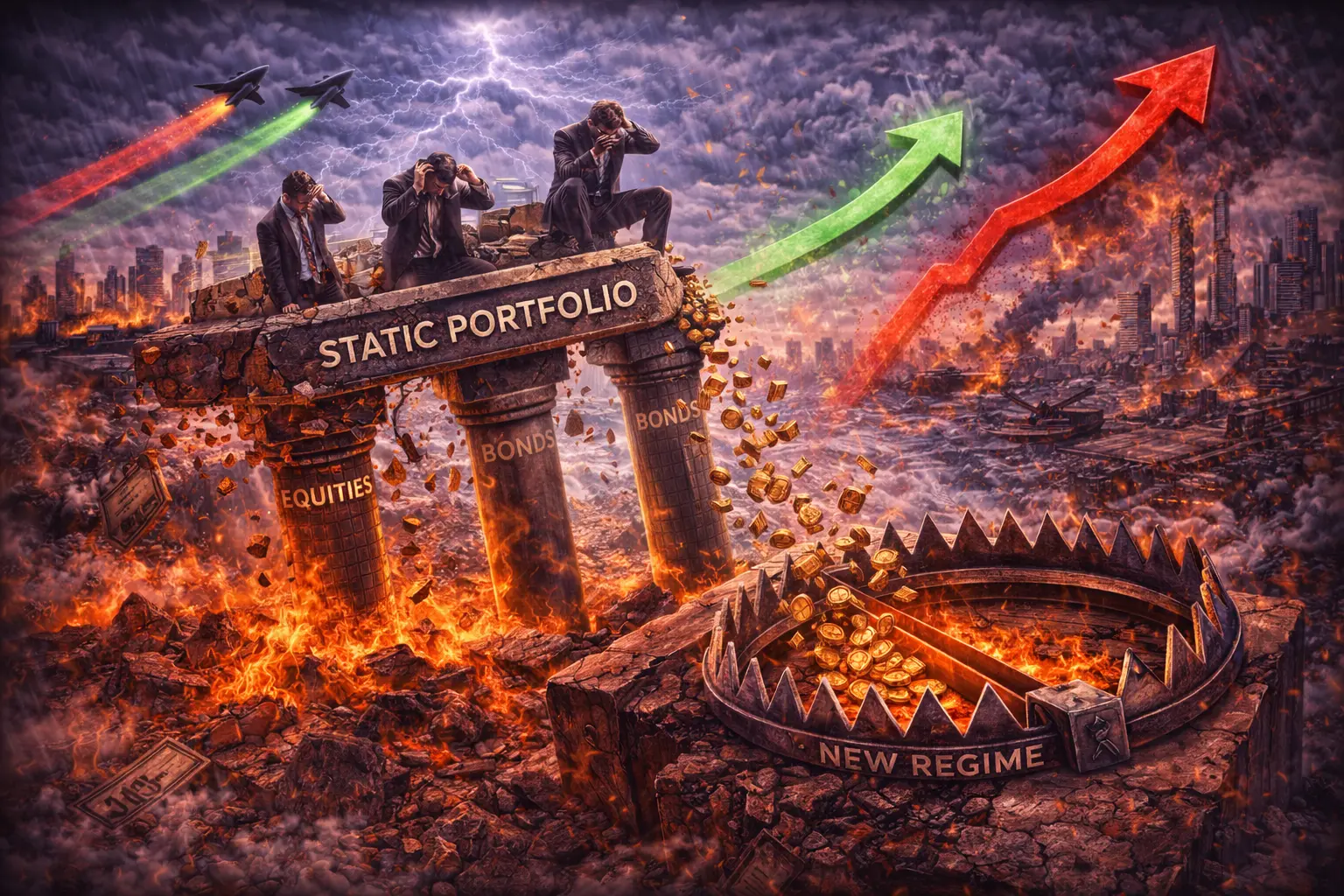 Why Static Portfolios Fail in Regime-Shift Years